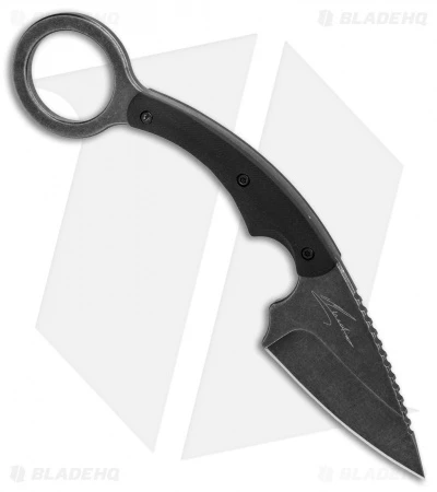 Black Fox Knives Karambit Fixed Blade Knife (2.6" Black) BF-730 2 Black Fox Knives Karambit Fixed Blade Knife (2.6" Black) BF-730 - Image 2
