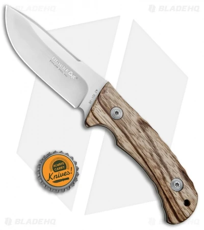 BlackFox 132ZW Fixed Blade Knife Zebra Wood (3.75" Satin) 4 BlackFox 132ZW Fixed Blade Knife Zebra Wood (3.75" Satin) - Image 4