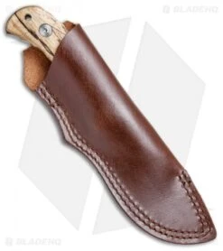 BlackFox 132ZW Fixed Blade Knife Zebra Wood (3.75" Satin) 6 BlackFox 132ZW Fixed Blade Knife Zebra Wood (3.75" Satin) -Fox Knives Shop BlackFox 132ZW Zebra Wood BF132ZW BHQ 69214 jr sheath