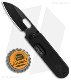 BlackFox Panchenko Bean Gen 2 Slip Joint Knife Black G-10 (2.1" BW) FX-719 G10 -Fox Knives Shop BlackFox Bean Gen 2 SJ Black G 10 01FX484 BHQ 86111 jr bottlecap