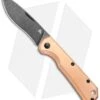 BlackFox Ciol Slip Joint Knife Copper (2.75" Black Stonewash)