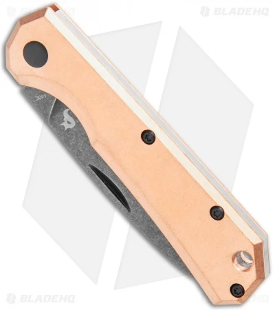 BlackFox Ciol Slip Joint Knife Copper (2.75" Black Stonewash) 2 BlackFox Ciol Slip Joint Knife Copper (2.75" Black Stonewash) - Image 2