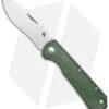BlackFox Ciol Slip Joint Knife Green Micarta (2.75" Stonewashed)