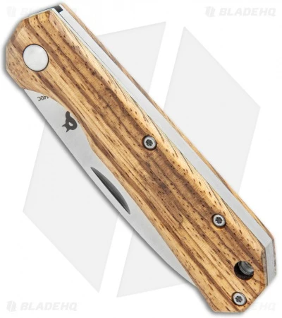 BlackFox Ciol Slip Joint Knife Zebrawood (2.75" Satin) 2 BlackFox Ciol Slip Joint Knife Zebrawood (2.75" Satin) - Image 2