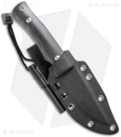 BlackFox Explorator Fixed Blade Knife Brown Linen Micarta (4" Stonewash) 6 BlackFox Explorator Fixed Blade Knife Brown Linen Micarta (4" Stonewash) -Fox Knives Shop BlackFox Explorator Fixed Blade Brown Linen Micarta SW BHQ 121749 jr sheath