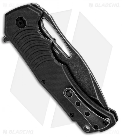 BlackFox Hugin Flipper Knife Black G-10 (4" Black Stonewash) BF-721 3 BlackFox Hugin Flipper Knife Black G-10 (4" Black Stonewash) BF-721 - Image 3