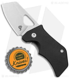 BlackFox Kit Frame Lock Knife Black G-10 (1.9" Stonewash) -Fox Knives Shop BlackFox Kit FL Black G 10 SW BHQ 121750 jr bottlecap