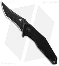 BlackFox Kravi Shai Liner Lock Knife Black G-10 (2.6" Black)
