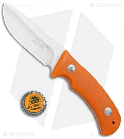 BlackFox Outdoor 132 Fixed Blade Knife Orange G-10 (3.9" Satin) 02FX113 4 BlackFox Outdoor 132 Fixed Blade Knife Orange G-10 (3.9" Satin) 02FX113 - Image 4
