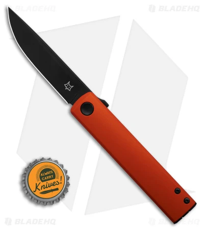 Fox Knives CHNOPS Liner Lock Knife Orange Aluminum (3.25" Black) FX-543 ALO 4 Fox Knives CHNOPS Liner Lock Knife Orange Aluminum (3.25" Black) FX-543 ALO - Image 4