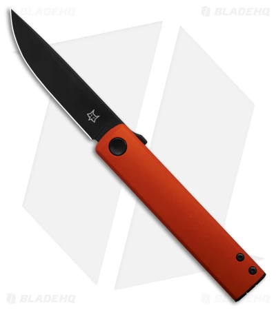 Fox Knives CHNOPS Liner Lock Knife Orange Aluminum (3.25" Black) FX-543 ALO 1 Fox Knives CHNOPS Liner Lock Knife Orange Aluminum (3.25" Black) FX-543 ALO
