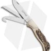 Fox Knives Multi-Hunter 3 Lockback Knife 4.5" Stag