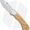 Fox Knives 524 Traditional Slip Joint Knife Olive Wood (3" Satin) FOX524