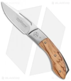 Fox Knives Dream Catcher Liner Lock Knife Olive Wood (3" Satin)
