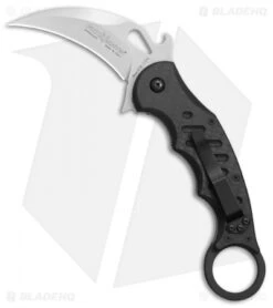 Fox Karambit Liner Lock Knife Carbon Fiber/G-10 (2.75" Stonewash)