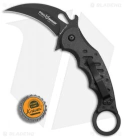 Fox Karambit Liner Lock Knife Carbon Fiber/G-10 (2.75" Black) 7 Fox Karambit Liner Lock Knife Carbon Fiber/G-10 (2.75" Black) -Fox Knives Shop Fox Karambit CF G10 black BHQ 78275 er bottlecap