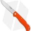 Fox Knives 500 Folder Lock Back Knife Orange G-10 (3.125" Satin) 500 O