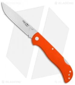 Fox Knives 500 Folder Lock Back Knife Orange G-10 (3.125" Satin) 500 O