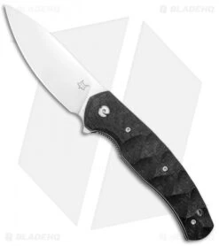 Fox Knives Anso Ziggy Liner Lock Knife Carbon Fiber (3.25" Satin) FX-308 CF