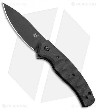 Fox Knives Anso Ziggy Liner Lock Knife Carbon Fiber (3.125" Black) 01FX837 1 Fox Knives Anso Ziggy Liner Lock Knife Carbon Fiber (3.125" Black) 01FX837