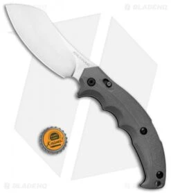 Fox Knives Anunnaki Folder Lockback Knife Gray G-10 (4.5" Black) FX-505GR -Fox Knives Shop Fox Knives Anunnaki Folder LB Black 01FX003 BHQ 108442 jr bottlecap
