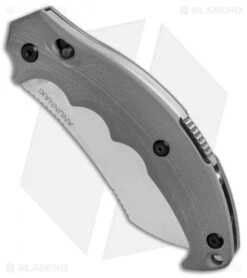 Fox Knives Anunnaki Folder Lockback Knife Gray G-10 (4.5" Black) FX-505GR -Fox Knives Shop Fox Knives Anunnaki Folder LB Black 01FX003 BHQ 108442 jr spine