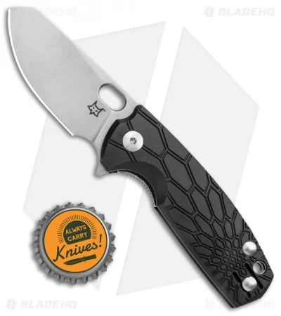 Fox Knives Baby Core Mini Liner Lock Knife Black FRN (2.35" Stonewash) 4 Fox Knives Baby Core Mini Liner Lock Knife Black FRN (2.35" Stonewash) - Image 4