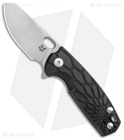 Fox Knives Baby Core Mini Liner Lock Knife Black FRN (2.35" Stonewash) 1 Fox Knives Baby Core Mini Liner Lock Knife Black FRN (2.35" Stonewash)