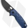 Fox Knives Baby Core Mini Liner Lock Knife Blue FRN (2.35" Black SW)