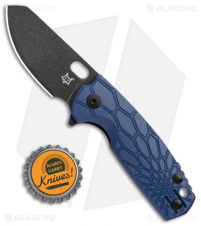 Fox Knives Baby Core Mini Liner Lock Knife Blue FRN (2.35" Black SW) 4 Fox Knives Baby Core Mini Liner Lock Knife Blue FRN (2.35" Black SW) - Image 4