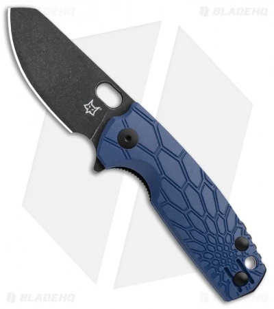 Fox Knives Baby Core Mini Liner Lock Knife Blue FRN (2.35" Black SW) 1 Fox Knives Baby Core Mini Liner Lock Knife Blue FRN (2.35" Black SW)