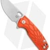 Fox Knives Baby Core Mini Liner Lock Knife Orange FRN (2.35" Stonewash)
