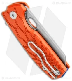 Fox Knives Baby Core Mini Liner Lock Knife Orange FRN (2.35" Stonewash) 6 Fox Knives Baby Core Mini Liner Lock Knife Orange FRN (2.35" Stonewash) -Fox Knives Shop Fox Knives Baby Core Mini LL Orange FRN SW BHQ 108036 jr side 1