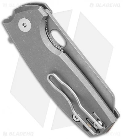 Fox Knives Baby Core Mini Liner Lock Knife Titanium (2.4" Acid SW) 3 Fox Knives Baby Core Mini Liner Lock Knife Titanium (2.4" Acid SW) - Image 3