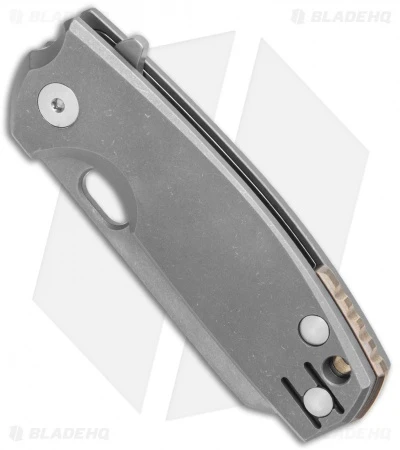 Fox Knives Baby Core Mini Liner Lock Knife Titanium (2.4" Acid SW) 2 Fox Knives Baby Core Mini Liner Lock Knife Titanium (2.4" Acid SW) - Image 2
