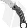 Fox Knives Bastinelli Black Bird Karambit Knife Gray G-10 (2.5" SW) FX-591SW