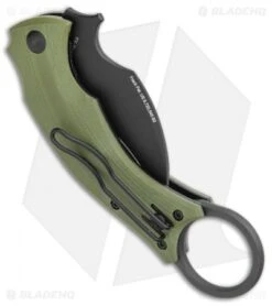 Fox Knives Bastinelli Black Bird Karambit Knife OD G-10 (2.5" Black) FX-591 OD 6 Fox Knives Bastinelli Black Bird Karambit Knife OD G-10 (2.5" Black) FX-591 OD -Fox Knives Shop Fox Knives Bastinelli Black Bird Karambit OD G 10 Black SW FX 591 OD BHQ 114301 jr side