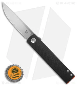 Fox Knives CHNOPS Liner Lock Knife Carbon Fiber W/ Orange (3.25" Satin) 7 Fox Knives CHNOPS Liner Lock Knife Carbon Fiber W/ Orange (3.25" Satin) -Fox Knives Shop Fox Knives CHNOPS LLK CF W Orange 3in Satin BHQ 140160 td size
