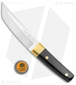 Fox Knives Colt Samurai Tanto Fixed Blade Knife (5.5" Satin) 632 -Fox Knives Shop Fox Knives Colt Samurai Tanto Fixed Blade Satin BHQ 31394 jr bottlecap