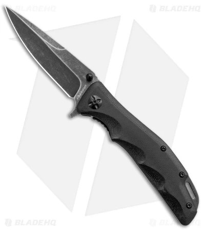 Fox Knives Mandatory Fun Frame Lock Knife Black G-10 (3.6" Black SW) 1 Fox Knives Mandatory Fun Frame Lock Knife Black G-10 (3.6" Black SW)