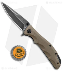 Fox Knives Mandatory Fun Frame Lock Knife Hemp Micarta (3.6" Black SW) -Fox Knives Shop Fox Knives Defcon 5 Mandatory Fun Folder Hemp Micarta Smokewash BHQ 115468 jr bottlecap