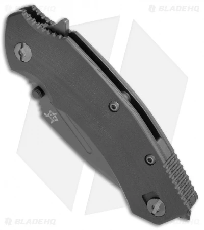 Fox Knives FKMD B.R.I. Liner Lock Knife Black G-10 (3.125" Black) 2 Fox Knives FKMD B.R.I. Liner Lock Knife Black G-10 (3.125" Black) - Image 2