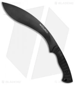 Fox Knives Gurkha Kukri Machete Fixed Blade (13.75" Black) 660