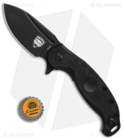 Fox Knives Irves Liner Lock Flipper Knife Black G-10 (3.3" Black) FX-532 -Fox Knives Shop Fox Knives Irves Black G10 Black BHQ 87352 er bottlecap
