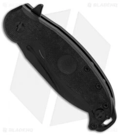 Fox Knives Irves Liner Lock Flipper Knife Black G-10 (3.3" Black) FX-532 -Fox Knives Shop Fox Knives Irves Black G10 Black BHQ 87352 er spine