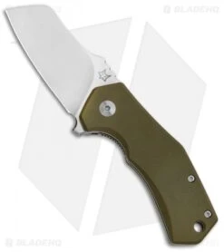 Fox Knives Italico Flipper Liner Lock Knife OD Green G-10 (2.3" Satin M390)