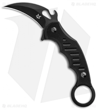 Fox Knives Karambit Fixed Blade Knife Black G-10 (2.5" Black) 598 1 Fox Knives Karambit Fixed Blade Knife Black G-10 (2.5" Black) 598