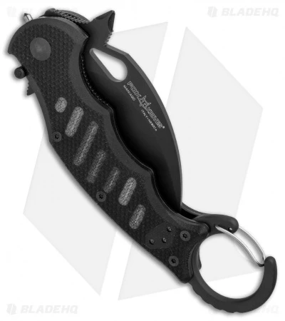 Fox Knives Karambit Folder Liner Lock Knife Black G-10 (3.1" Black Ser) FX-599RS 2 Fox Knives Karambit Folder Liner Lock Knife Black G-10 (3.1" Black Ser) FX-599RS - Image 2