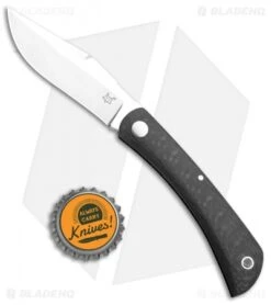 Fox Knives Libar Slip Joint Knife Carbon Fiber (2.75" Satin) 01FX848 -Fox Knives Shop Fox Knives Libar SJ CF Satin 01FX848 BHQ 105767 jr bottlecap