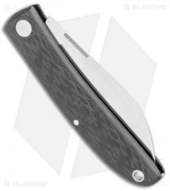 Fox Knives Livri Slip Joint Knife Carbon Fiber (2.75" Satin) FX-273 CF -Fox Knives Shop Fox Knives Livri SJ CF Satin 01FX850 BHQ 105762 jr side